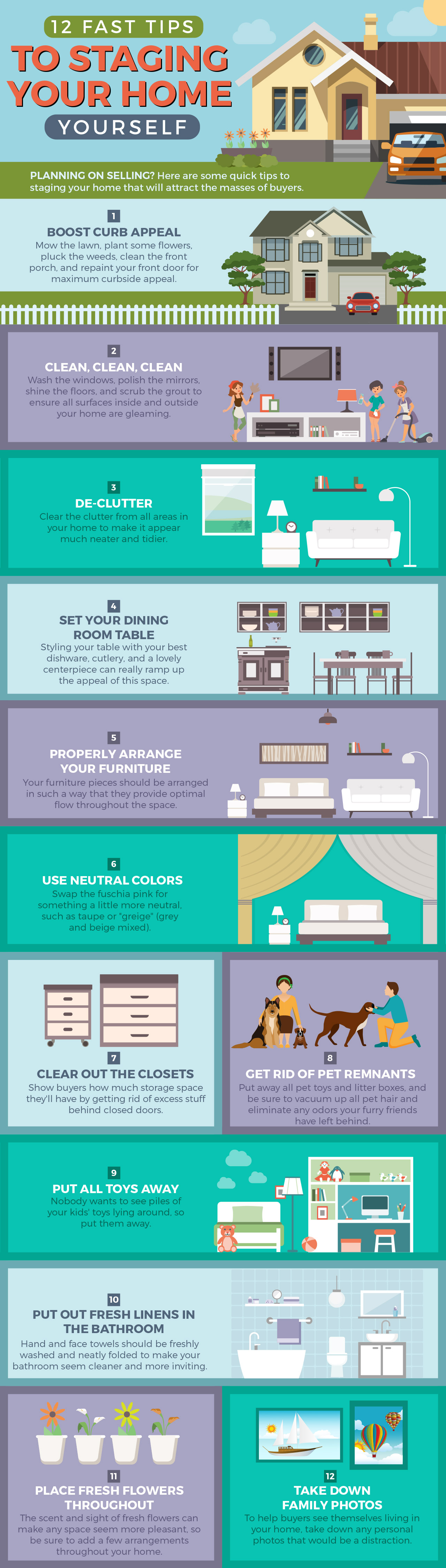 12-fast-tips-to-staging-your-home-yourself-infographic
